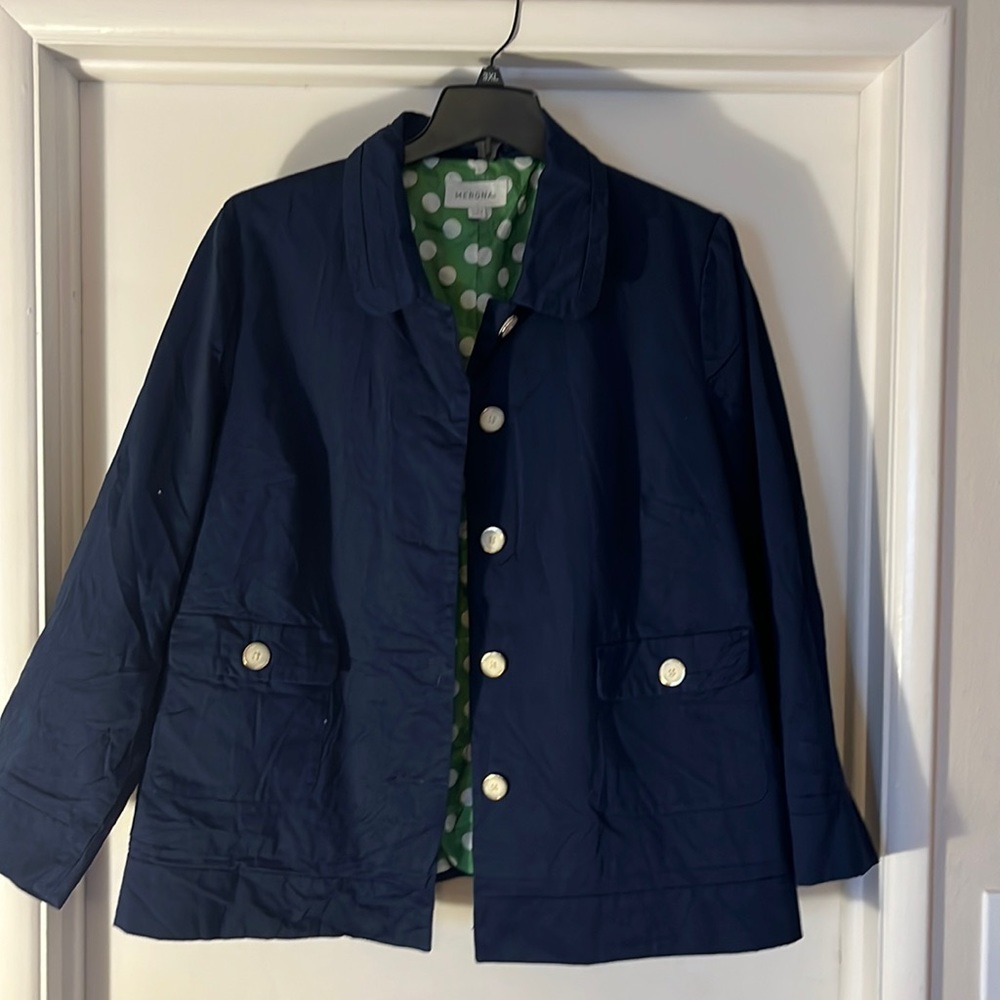 Darling women’s navy Merona jacket size 28-30W